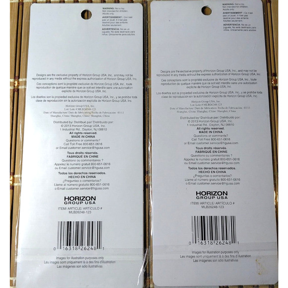 Horizon Group USA Iron On Studs Pack of 44 Multi Colored Decorative Foil 2 Sets - Picture 2 of 2